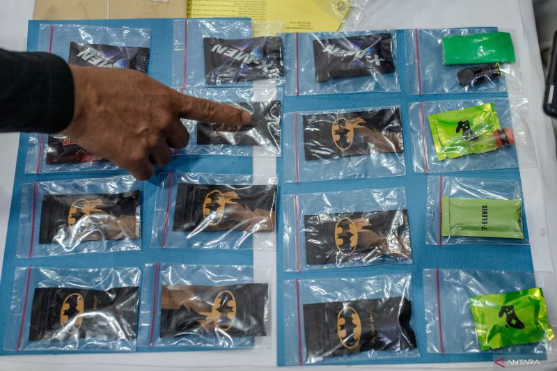 Pengungkapan kasus narkoba di wilayah hukum Polda Banten